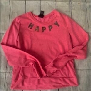 Rue21 Pink Graphic Sweatshirt